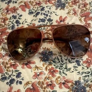 Oakley Aviator Sunglasses - Brown